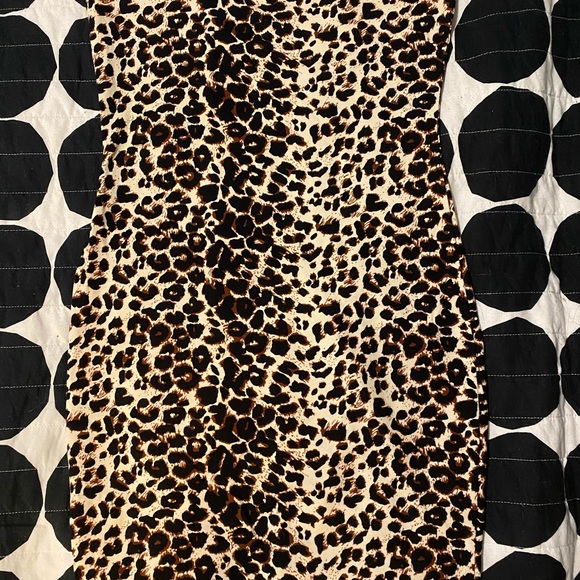 NWOT leopard print racerback tank dress - Picture 5 of 7